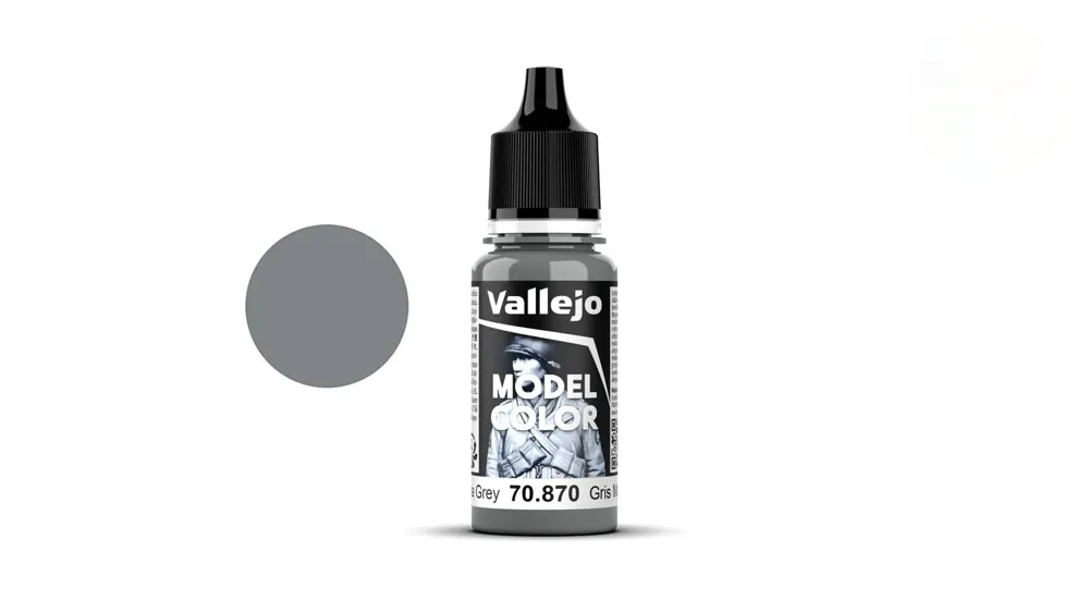 Lahvička akrylové barvy Vallejo Model Color 70870 středně šedá námořní matná, 18 ml
