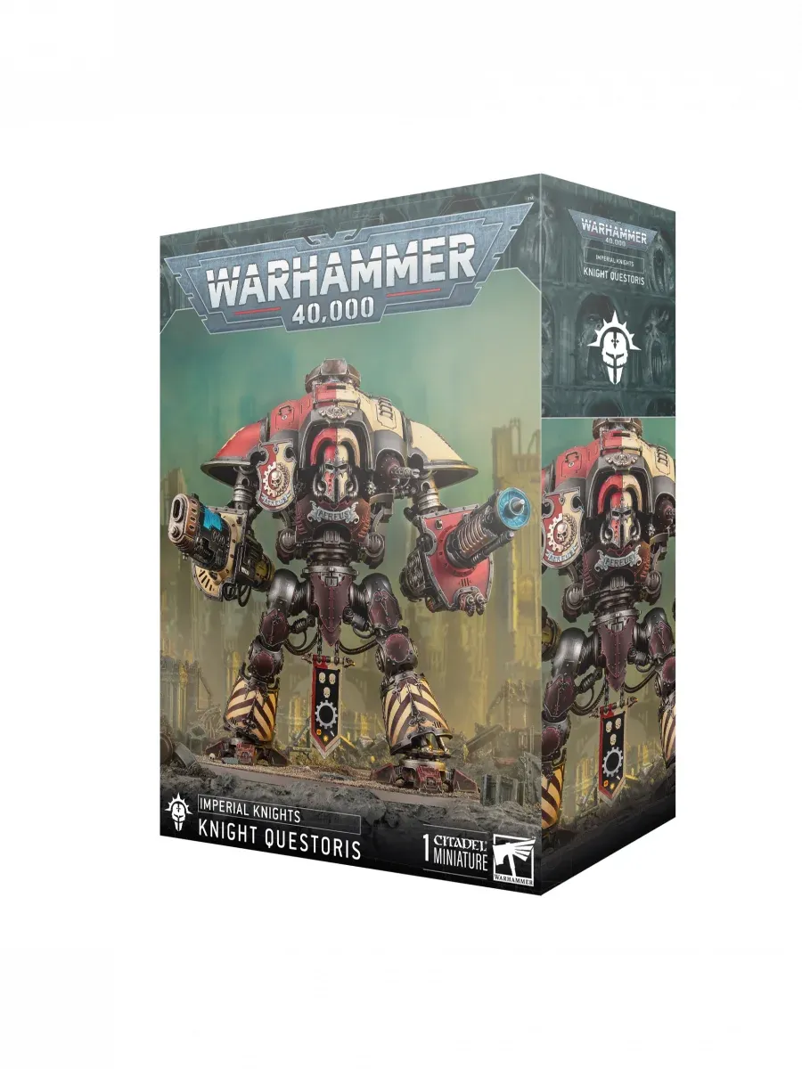 Plastová stavebnice Games Workshop Imperial Knights: Knight Questoris pro Warhammer 40,000