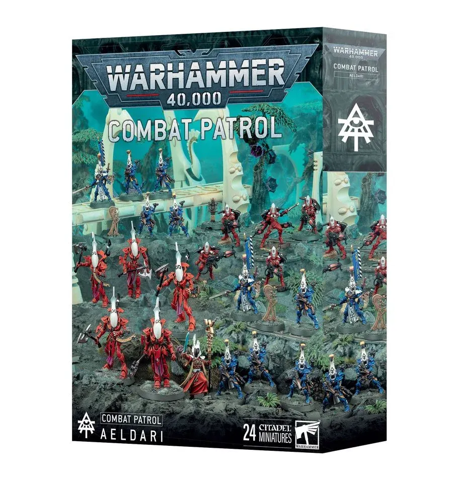 Krabice sady Games Workshop Warhammer 40,000 Combat Patrol: Aeldari