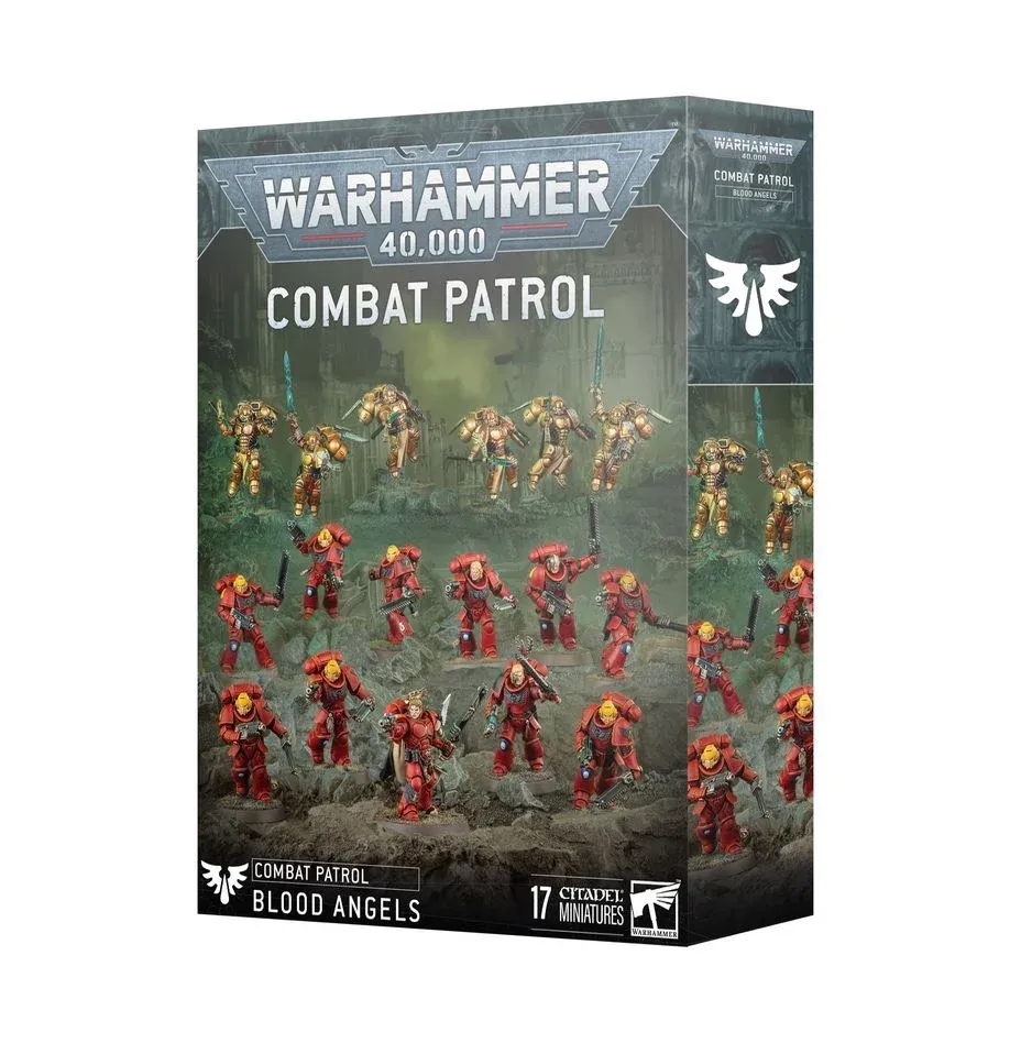 Krabice stavebnice Games Workshop Combat Patrol: Blood Angels pro Warhammer 40,000