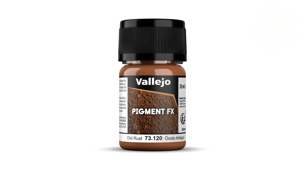 Kelímek práškového pigmentu Vallejo Pigment FX 73120 stará rez 35 ml