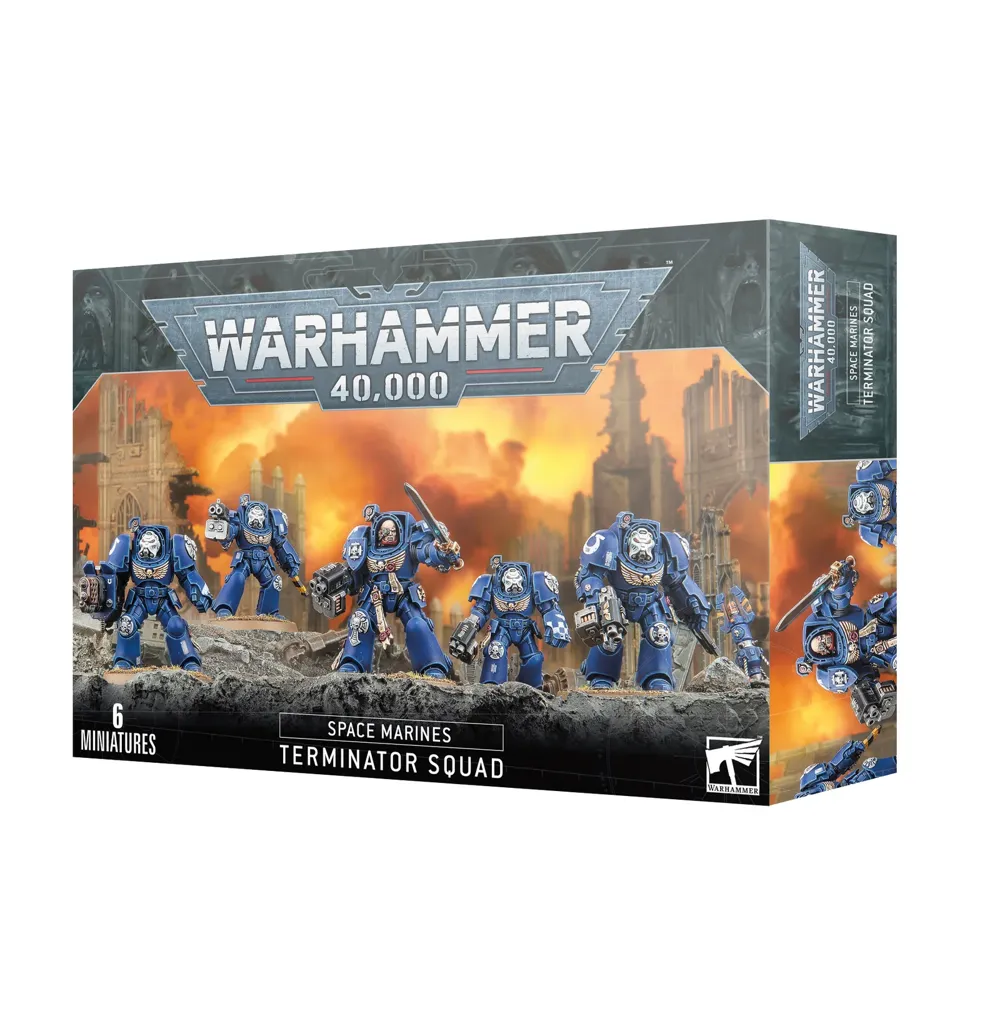 Balení Games Workshop Space Marines: Eliminator Squad – 3 miniatury pro Warhammer 40,000, měřítko 1:56