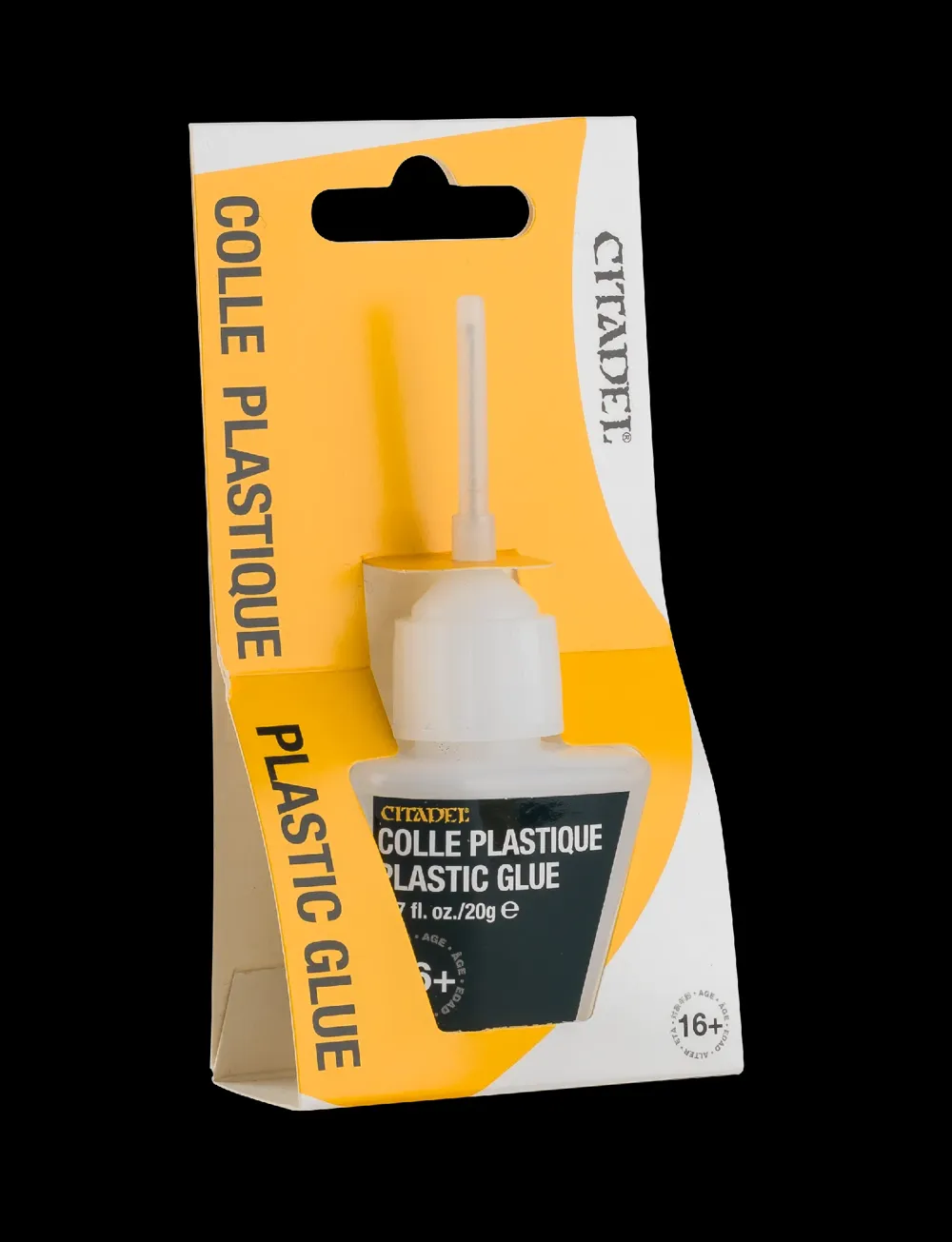 Tuba lepidla Games Workshop Citadel Plastic Glue 20 g s kovovou aplikační tryskou