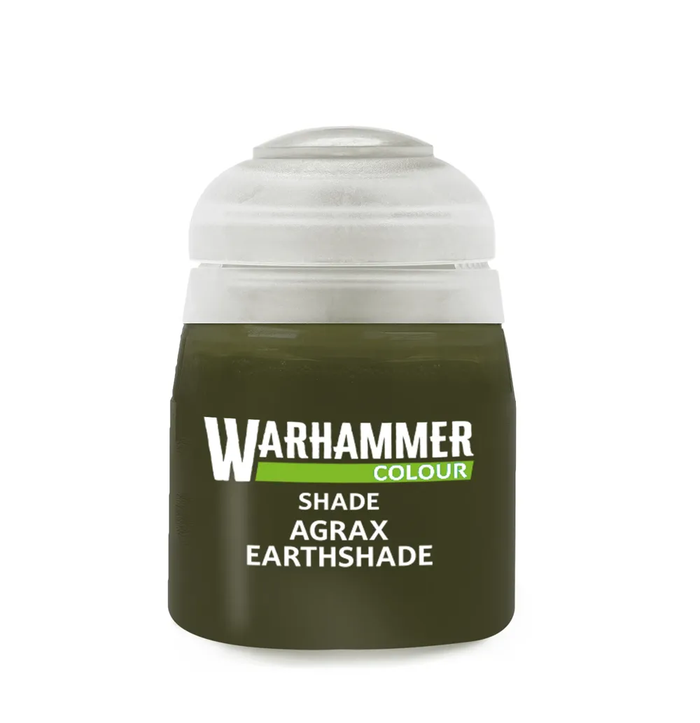 Lahvička Games Workshop Citadel Colour Shade Agrax Earthshade 18 ml, hnědý wash
