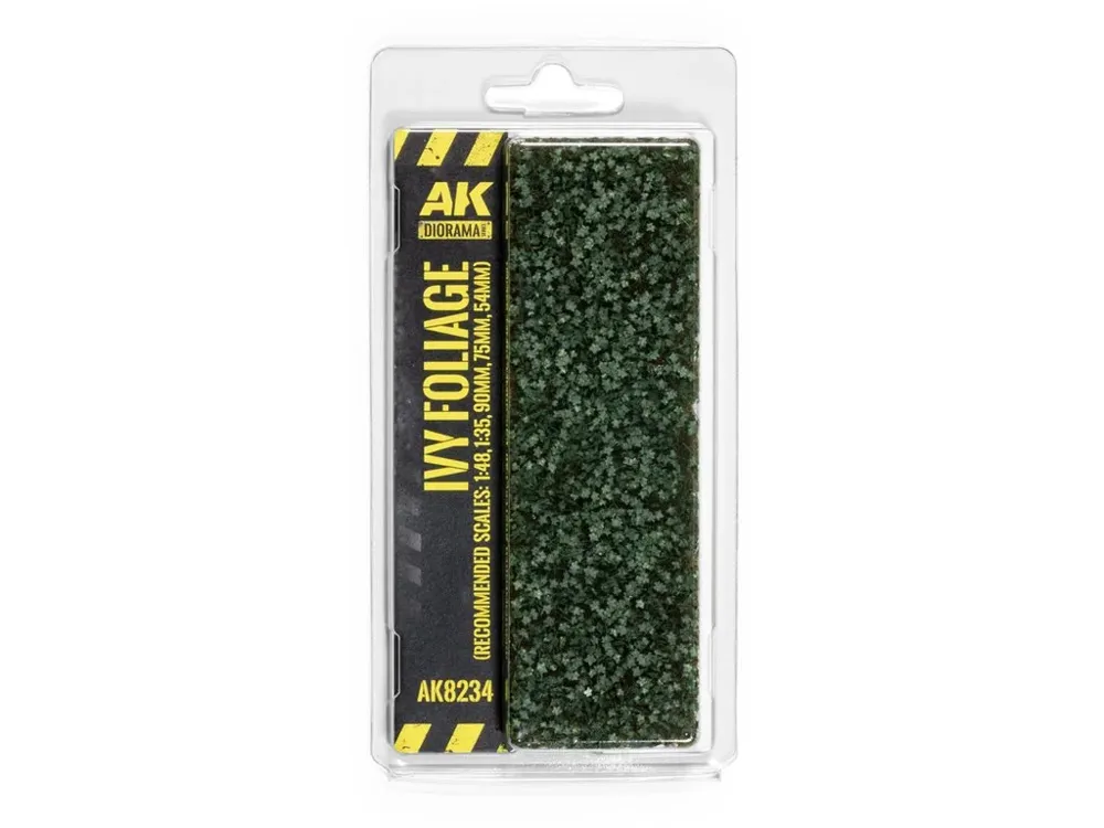 Balení AK Interactive Vegetation AK8234 listy břečťanu (Ivy Foliage) pro dioráma