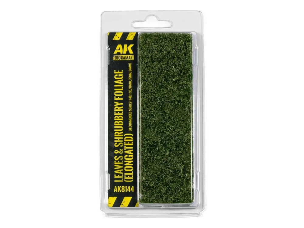 Balení modelářské vegetace AK Interactive AK8144 Vegetation – listy a keřový porost s protáhlými listy