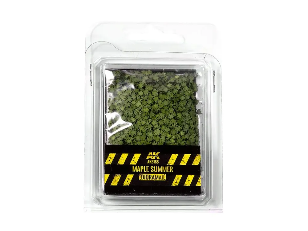Balení modelářské vegetace AK Interactive AK8165 javorové listy letní 1/35, 7 g