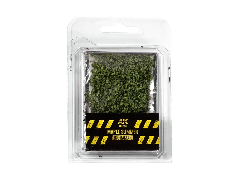 Balení AK Interactive AK8152 Realistic Leaves – sušené javorové listy letní 1:72, 7 g