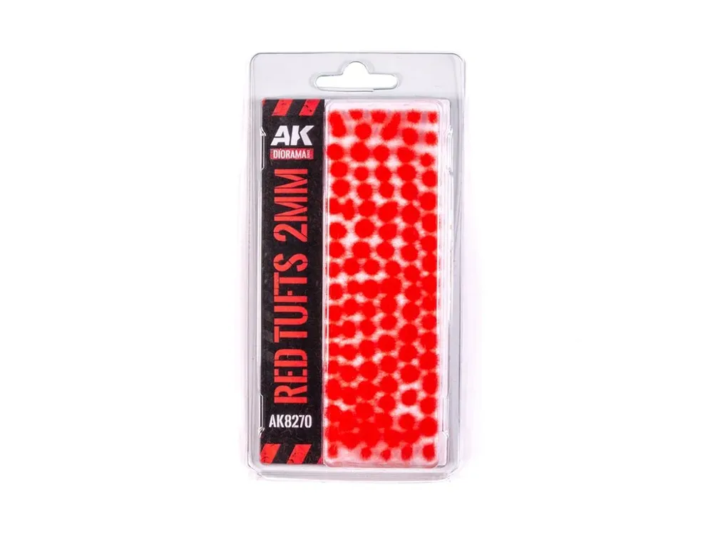 Balení AK Interactive AK8270 WARGAME Vegetation červené fantasy trsy 2 mm