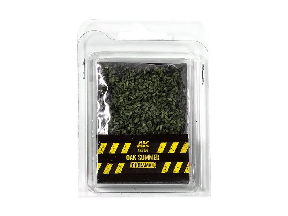 Sáček modelářského listí AK Interactive AK8163 letní dubové listí 1/35, 7 g