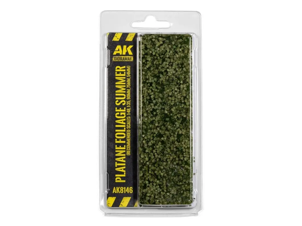 Balení modelářské vegetace AK Interactive AK8146 platanové listí letní pro dioramata