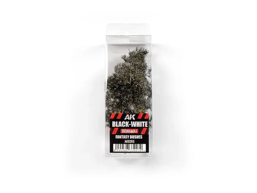 Blistr s černobílými fantasy keříky AK Interactive AK8265 Wargame Shrubs, Bushes & Trees