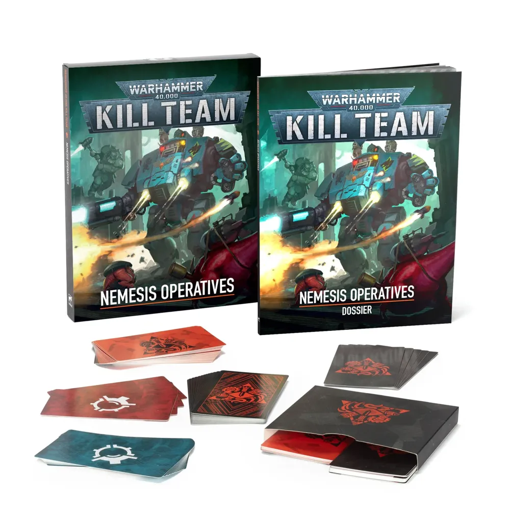 Balení Games Workshop Kill Team: Nemesis Operatives, rozšíření pro Warhammer 40,000 v angličtině