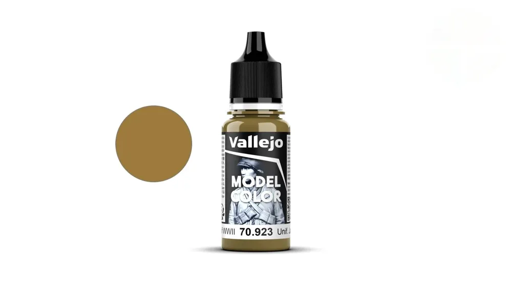 Lahvička matné akrylové barvy Vallejo Model Color 70923 japonská uniforma WWII, 18 ml