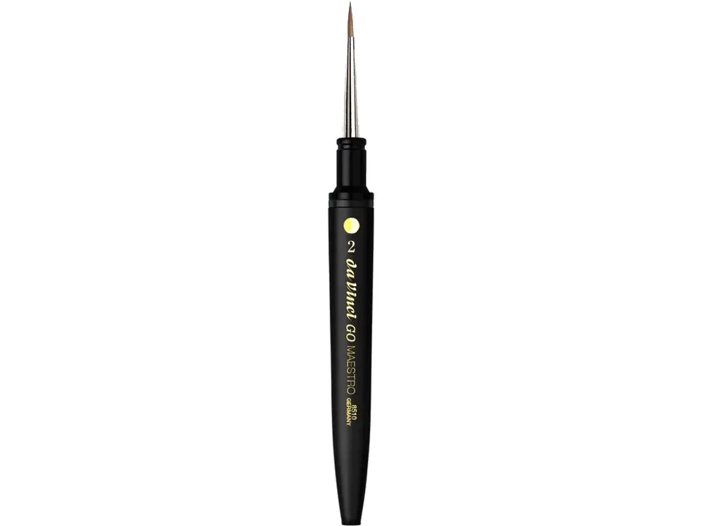 Cestovní akvarelový štětec Da Vinci Brush Go Maestro VA8510_2 kulatý velikosti 2 se skládací rukojetí