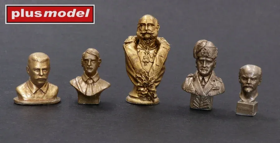 Resinové busty politiků a diktátorů Plus Model 531 v měřítku 1/35