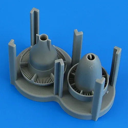 Detailní set Quickboost QB32363 – ventilátor a turbína motoru He 162A-1/2 v měřítku 1/32