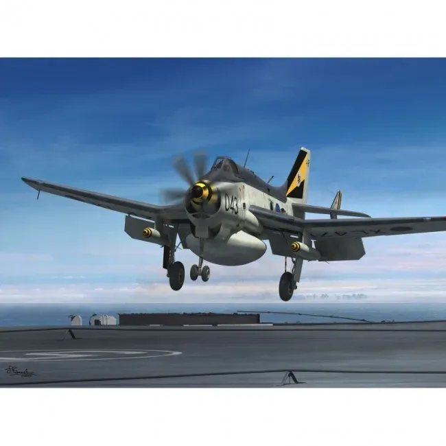 Krabice stavebnice Sword SW72088SE Fairey Gannet AEW.3 v měřítku 1/72 s PUR sadou interiéru