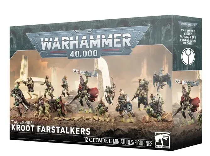 Plastová stavebnice miniatur T'au Empire: Kroot Farstalkers pro Warhammer 40,000 od Games Workshop