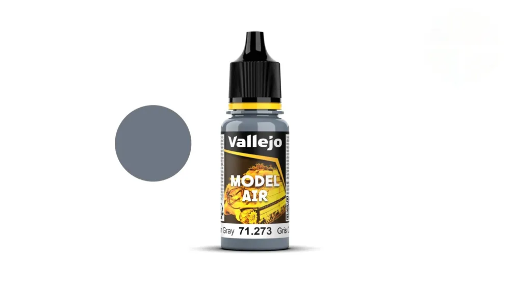Lahvička akrylové barvy Vallejo Model Air 71273 oceánová šedá Ocean Gray 18 ml