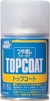 Gunze Mr. Top Coat Flat Spray B503 matný lak (86 ml)