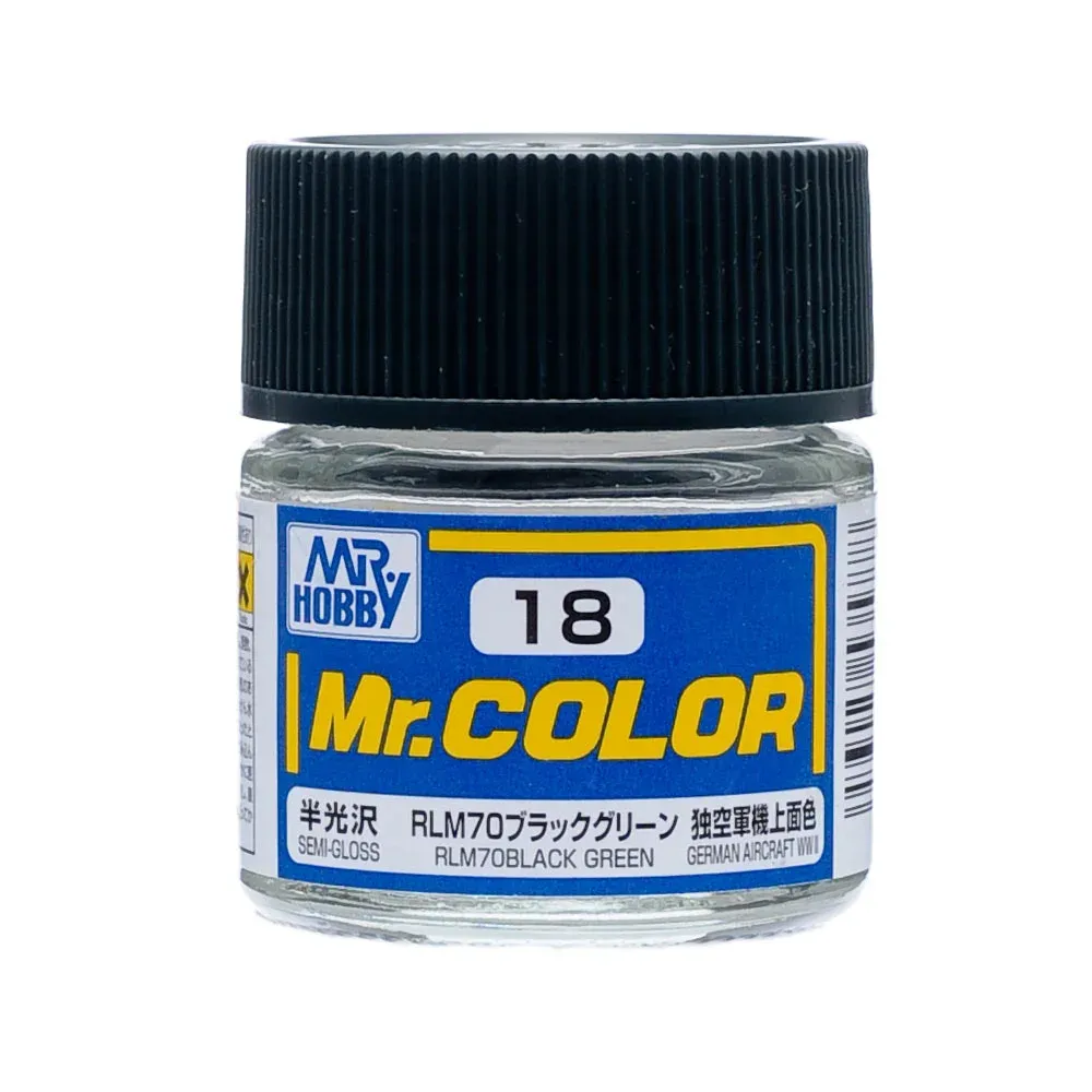 Gunze Mr. Color C018 RLM70 černozelená (10 ml)