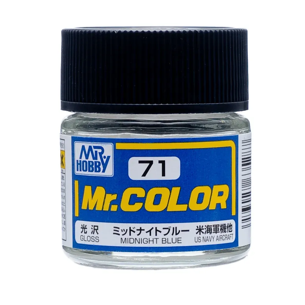 Gunze Mr. Color C71 temně modrá (Midnight Blue) (10 ml)