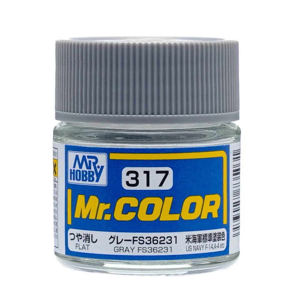 Gunze Mr. Color C317 šedá FS36231 (10 ml)