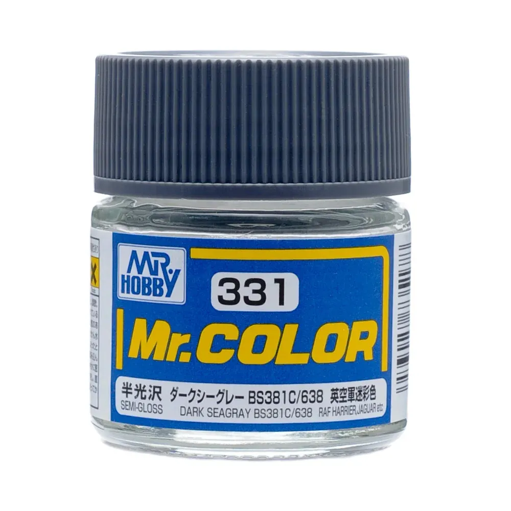 Gunze Mr. Color C331 tmavě mořská šedá BS381C 638 (10 ml)