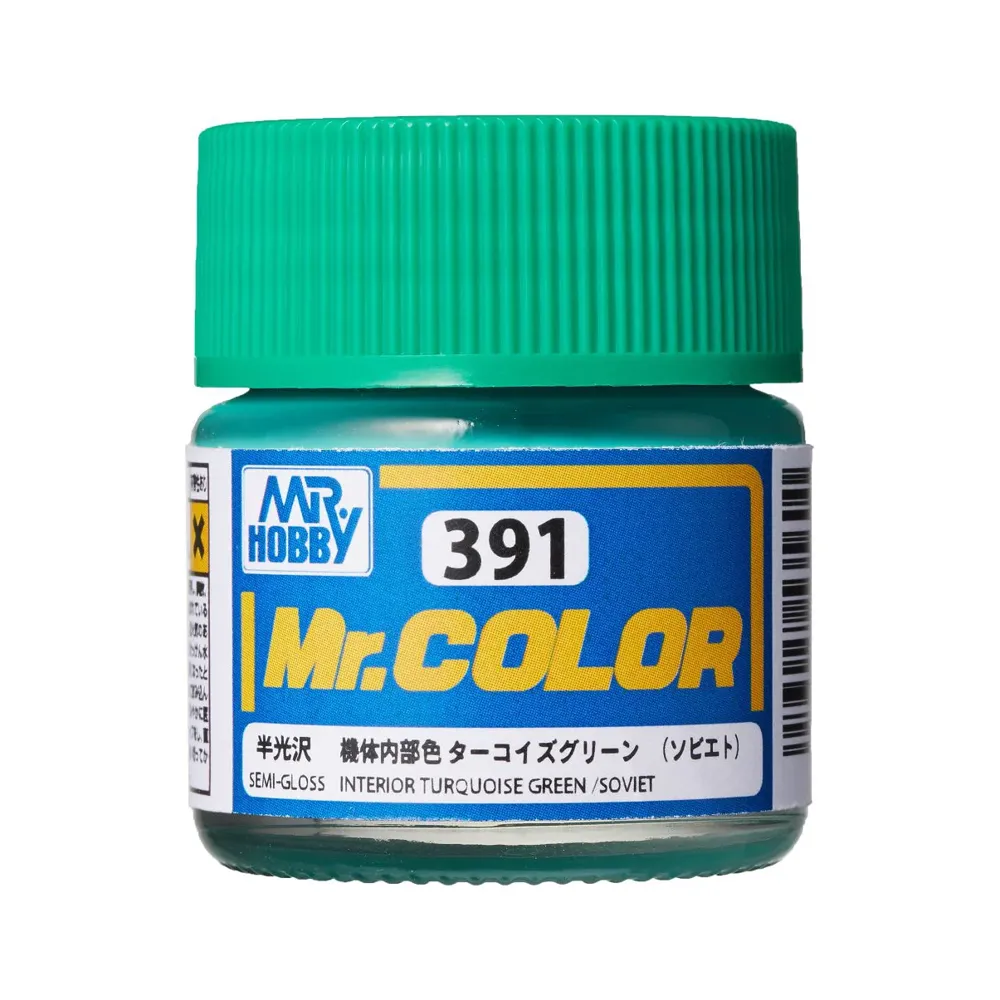 Gunze Mr. Color C391 tyrkysově zelená interiérová sovětská (10 ml)