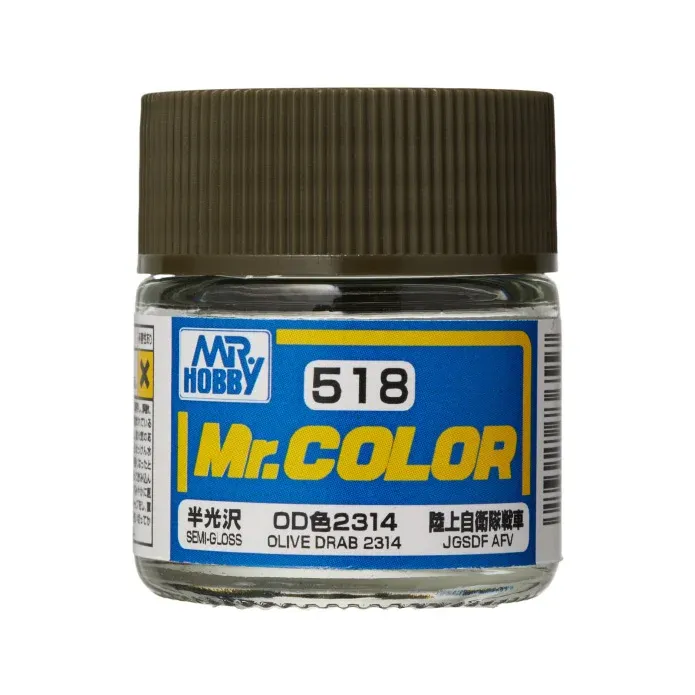 Gunze Mr. Color C518 olivová Olive Drab 2314 (10 ml)