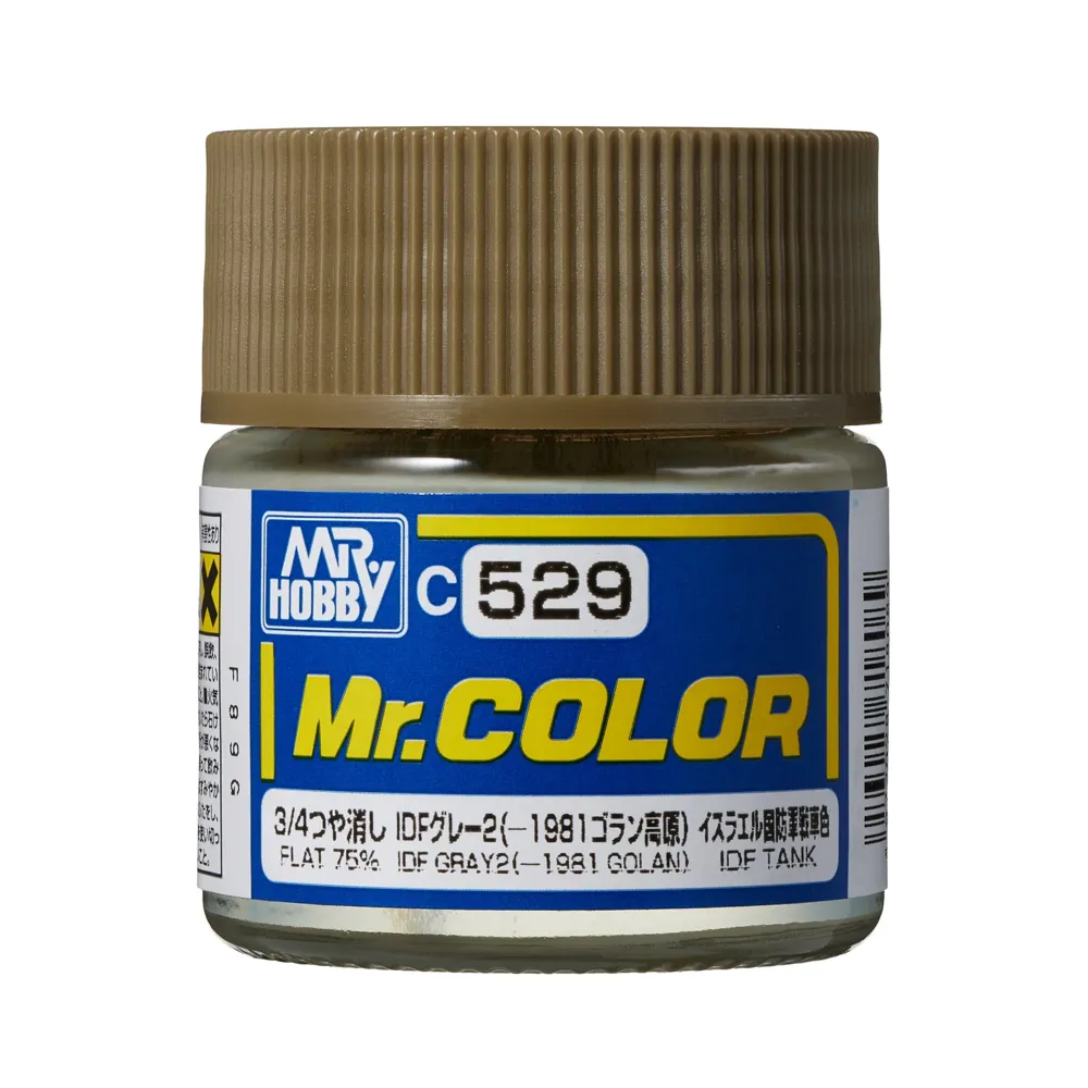 Gunze Mr. Color C529 izraelská šedá 2 – Golan do 1981 (10 ml)