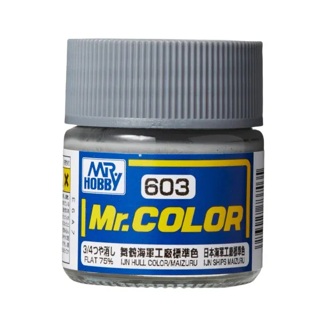 Gunze Mr. Color C603 šedá trupů IJN Maizuru matná (10 ml)
