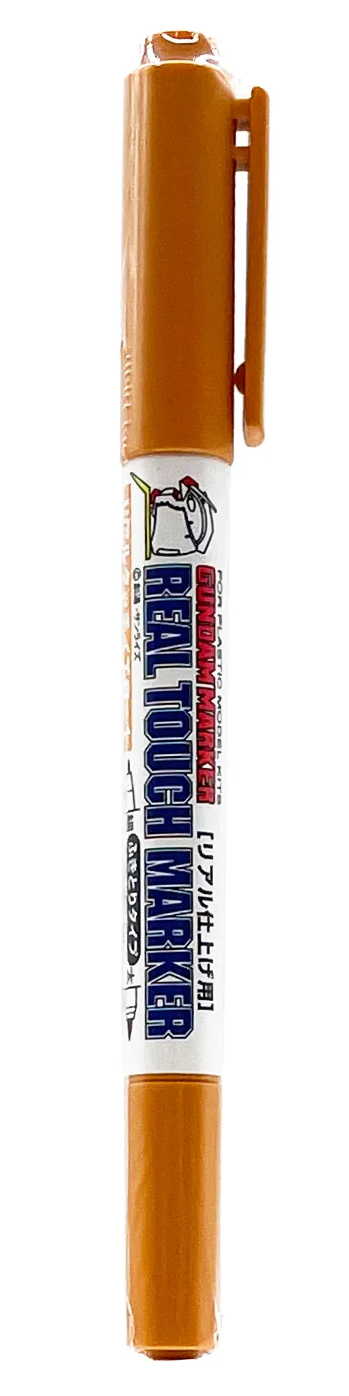 Patinovací fix Gunze Mr. Hobby GM409 Real Touch Marker žlutá 1 se dvěma hroty