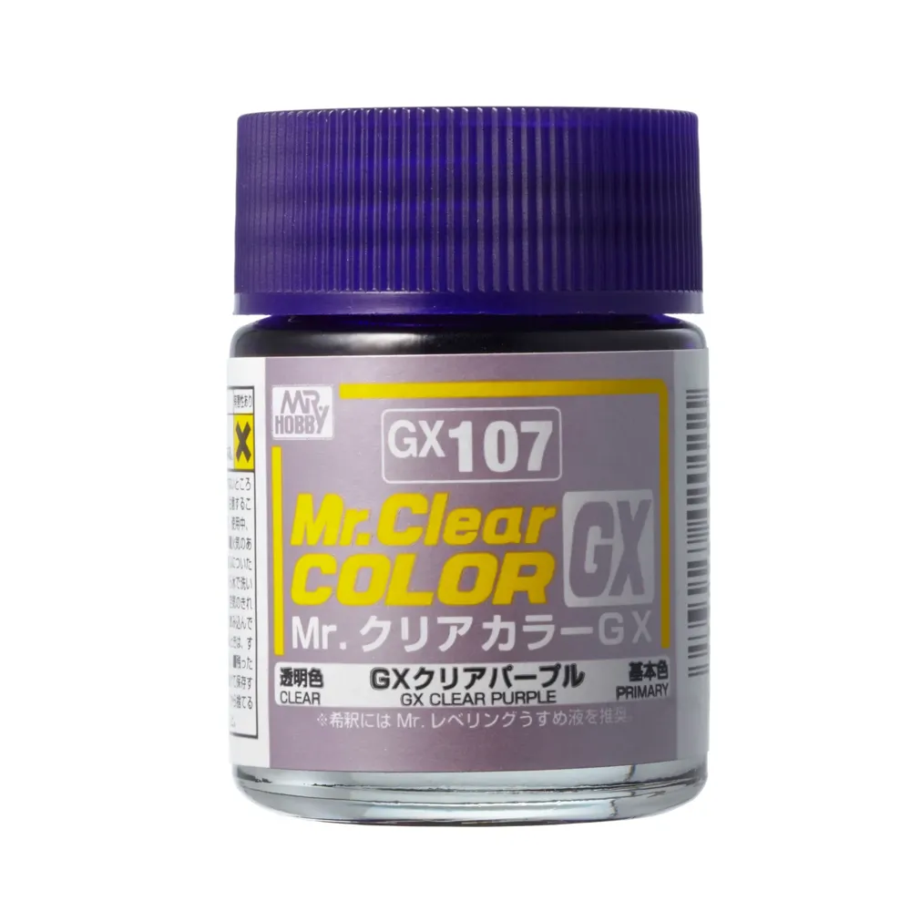 Gunze Mr. Clear Color GX GX107 čirá purpurová (18 ml)