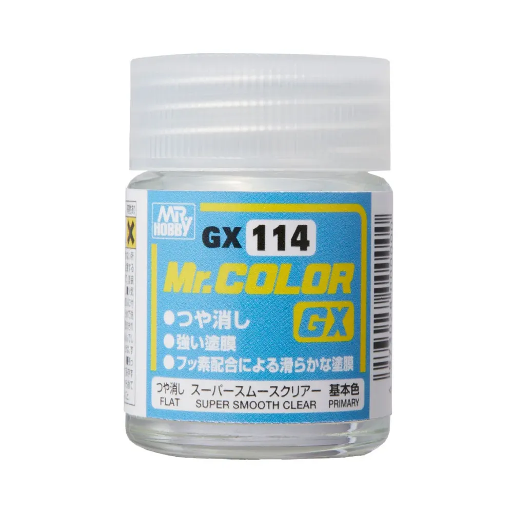 Gunze Mr. Color GX114 Super Smooth Clear Flat matný lak (18 ml)