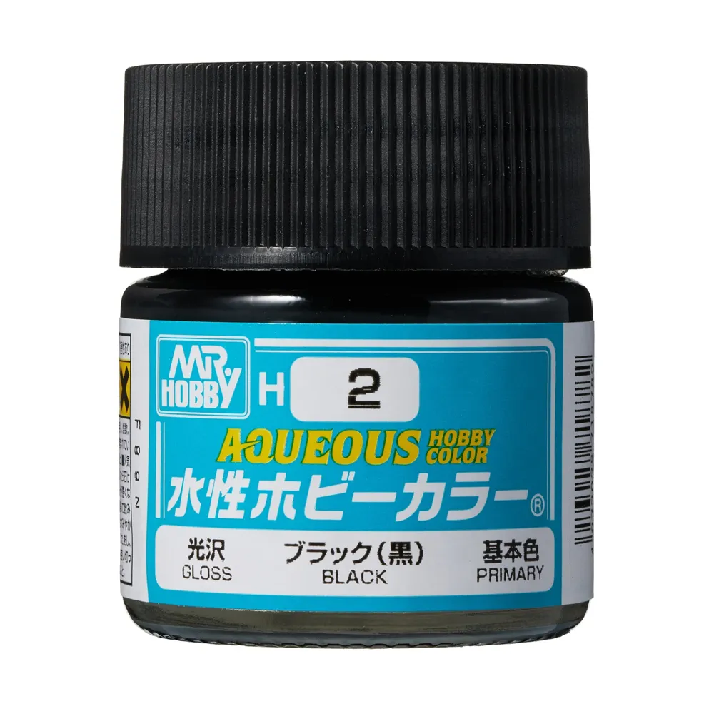 Gunze Aqueous Hobby Color H002 černá (10 ml)