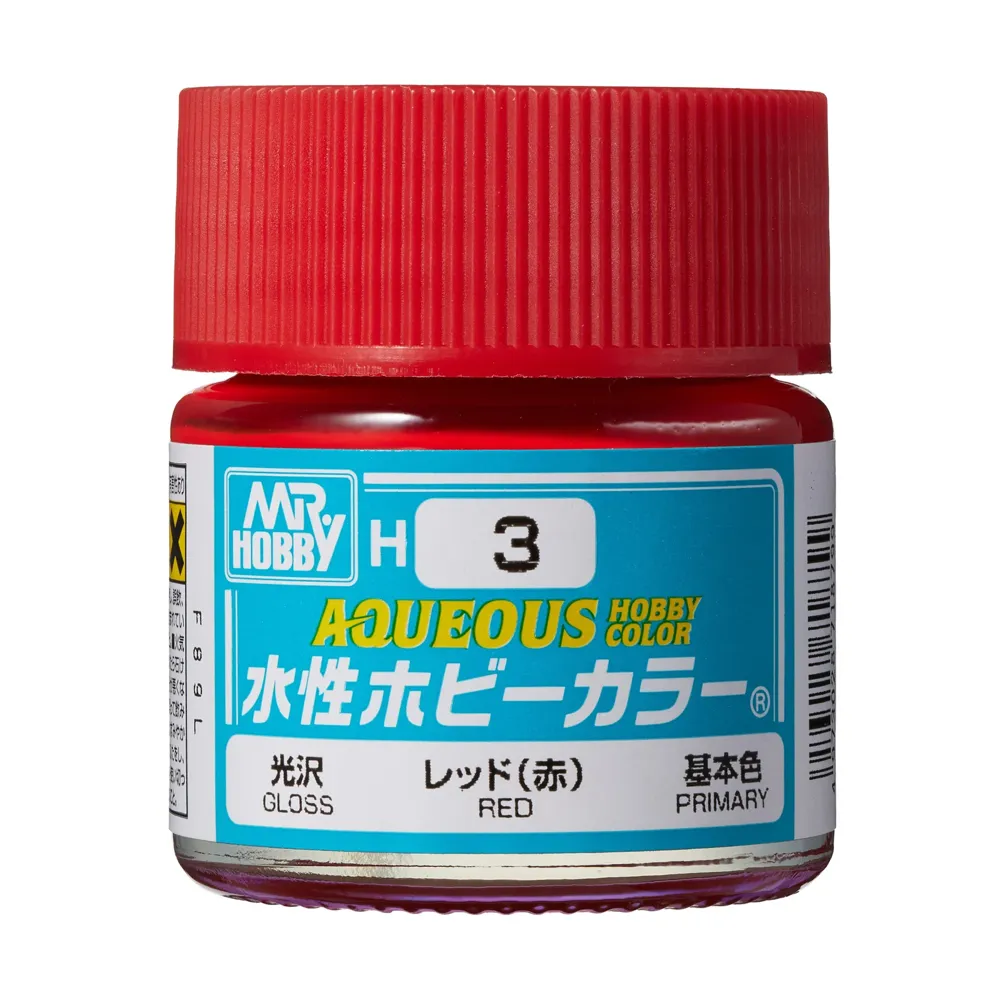 Gunze Aqueous Hobby Color H003 červená lesklá (10 ml)