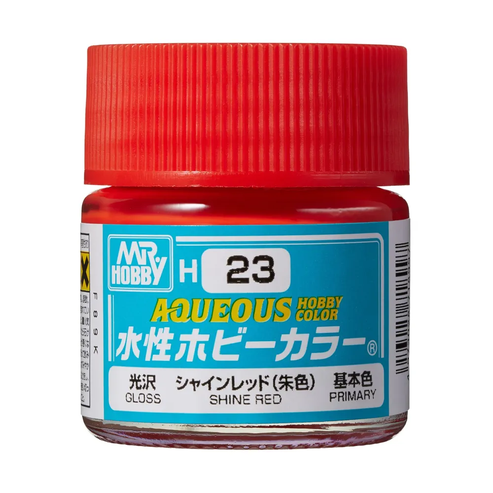 Gunze Aqueous Hobby Color H023 lesklá červená (10 ml)