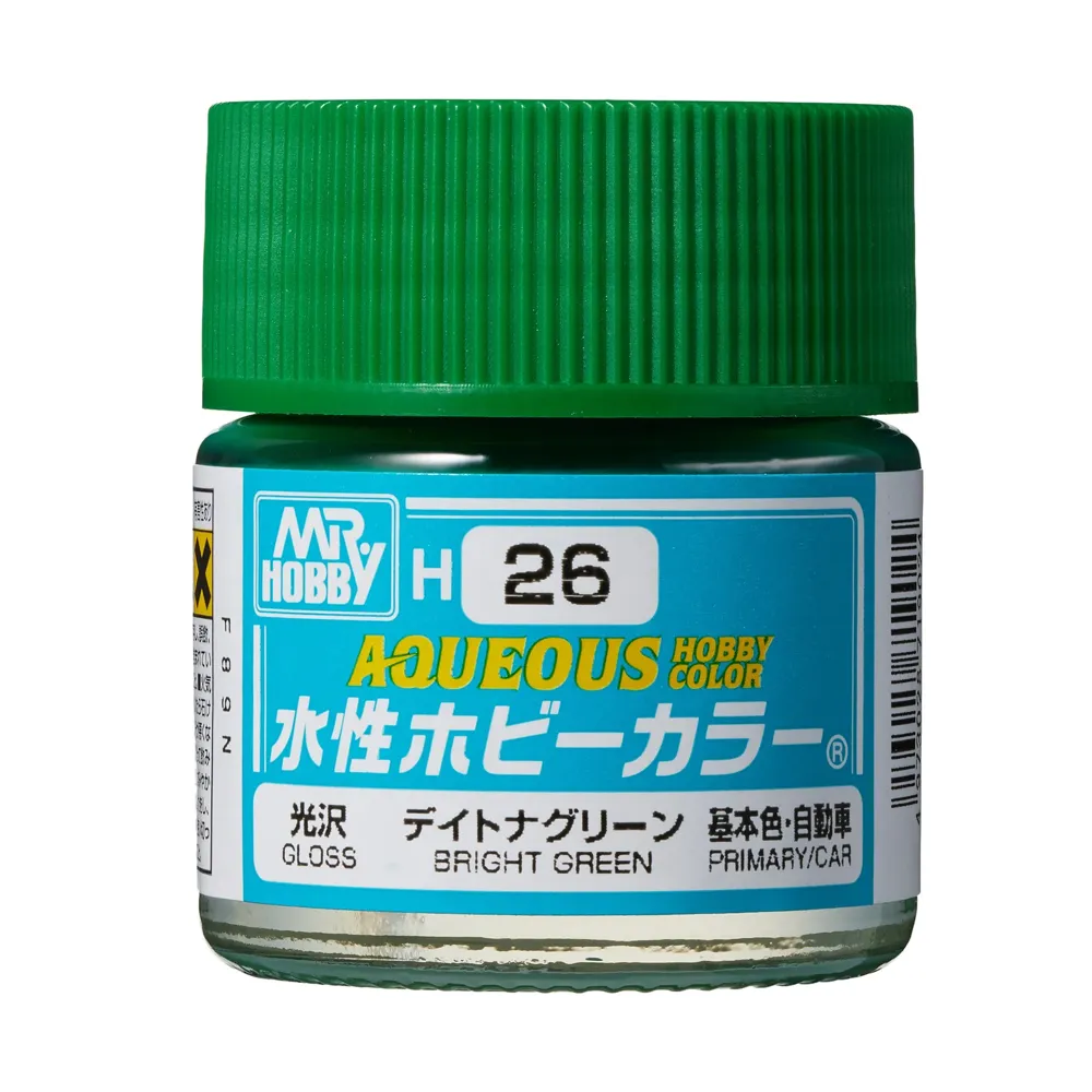 Gunze Aqueous Hobby Color H026 jasně zelená (10 ml)