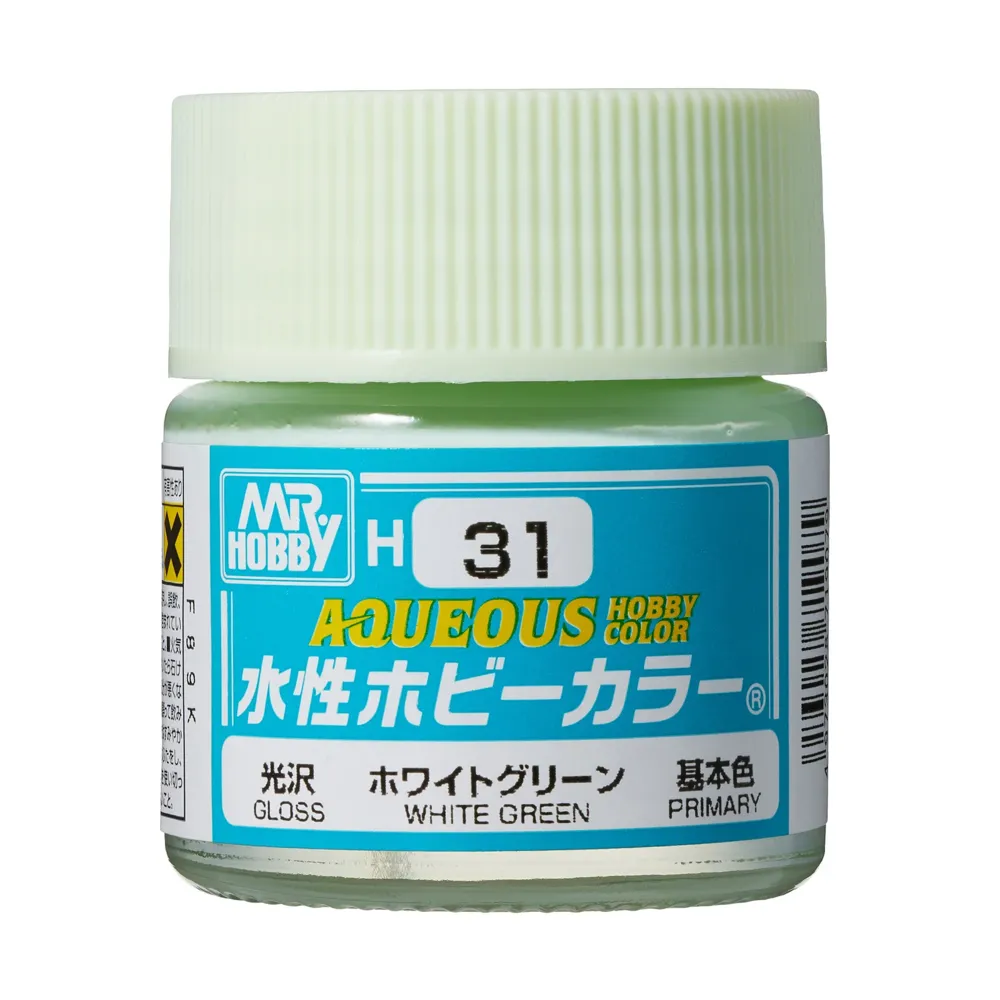 Gunze Mr.Hobby Aqueous Hobby Color H031 bílozelená (10 ml)