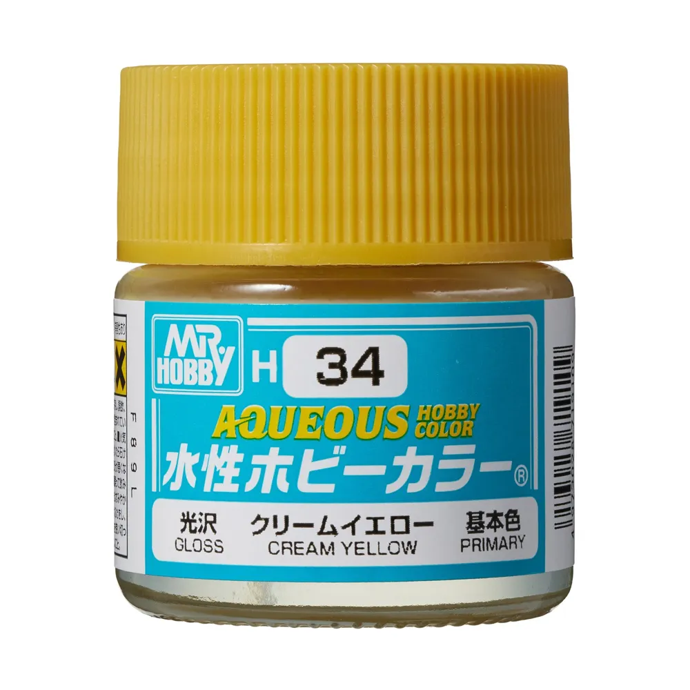 Gunze Aqueous Hobby Color H034 krémově žlutá (10 ml)