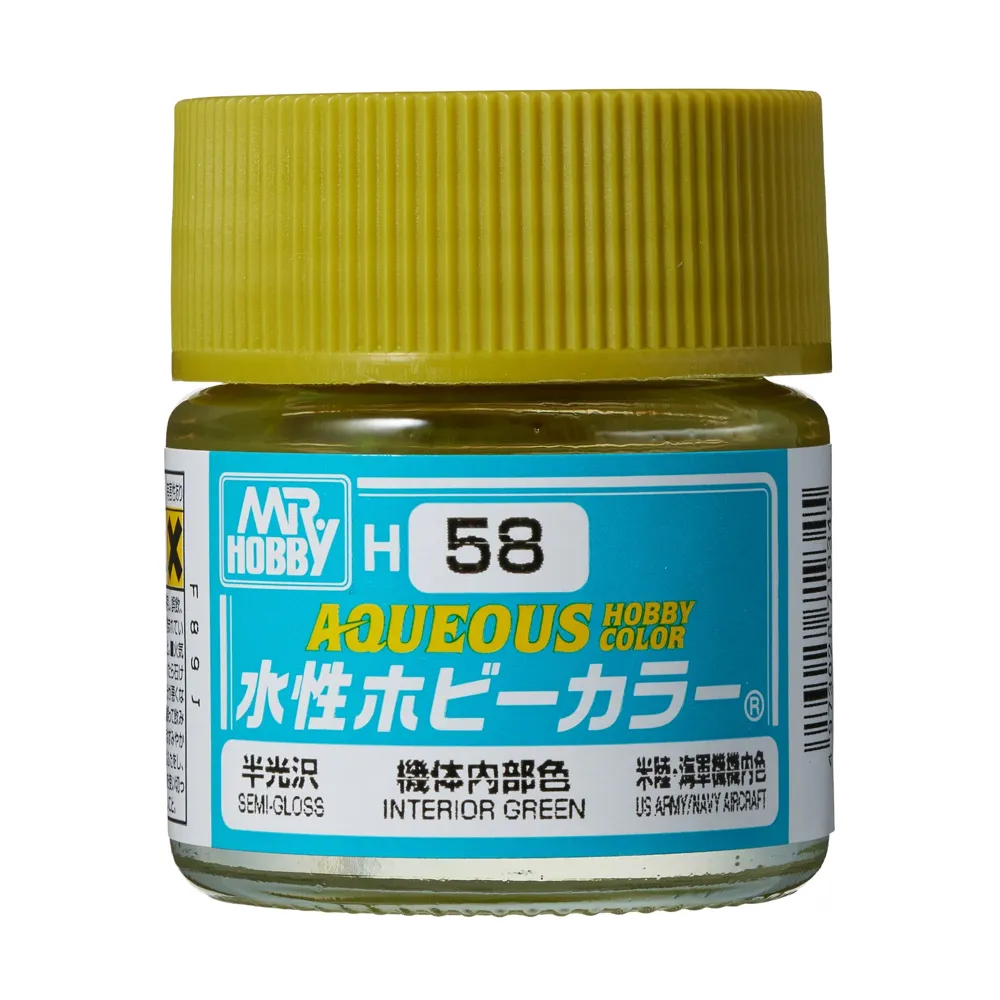 Gunze Aqueous Hobby Color H058 interiérová zelená (10 ml)