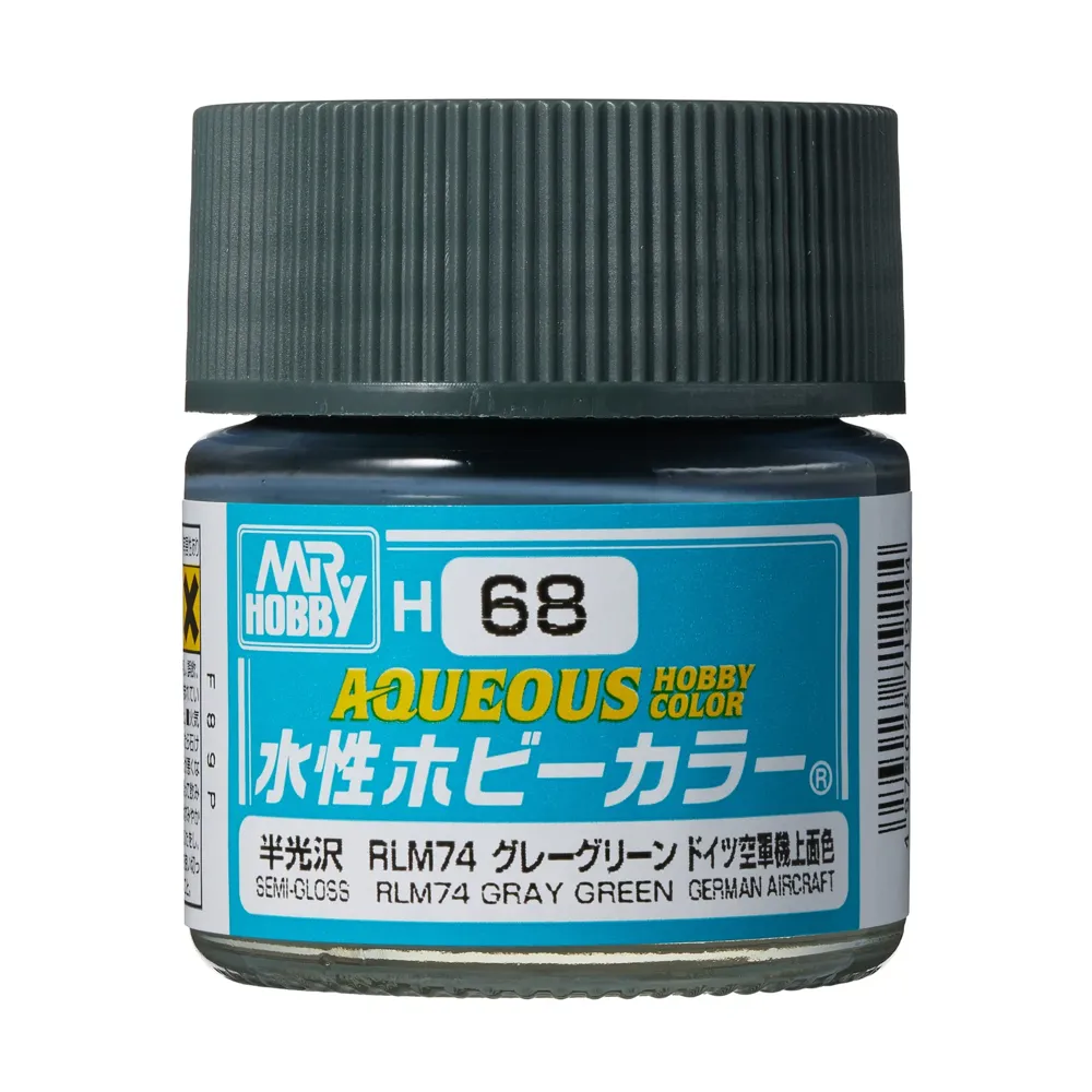 Gunze Aqueous Hobby Color H068 RLM74 tmavě šedá (10 ml)
