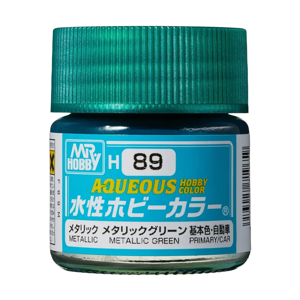 Gunze Mr.Hobby Aqueous Hobby Color H089 zelená metalická (10 ml)