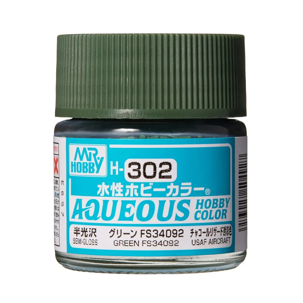 Gunze Aqueous Hobby Color H302 zelená FS 34092 (10 ml)