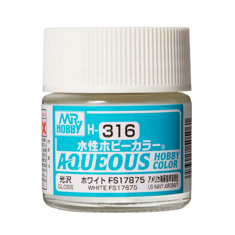 Gunze Aqueous Hobby Color H316 bílá FS 17875 (10 ml)