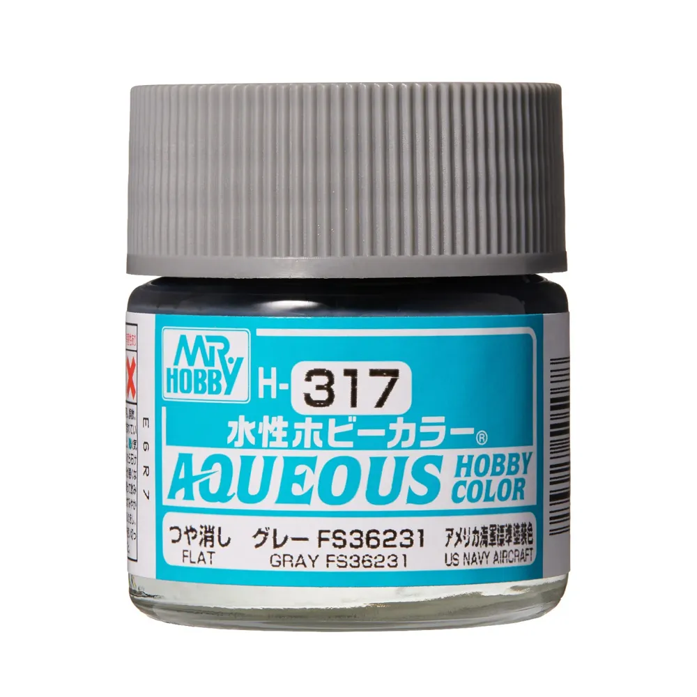 Gunze Aqueous Hobby Color H317 šedá FS 36231 (10 ml)