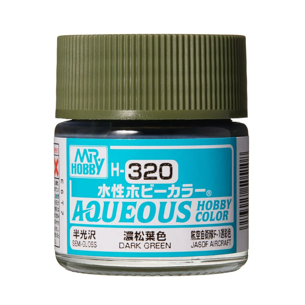 Gunze Aqueous Hobby Color H320 tmavě zelená (10 ml)