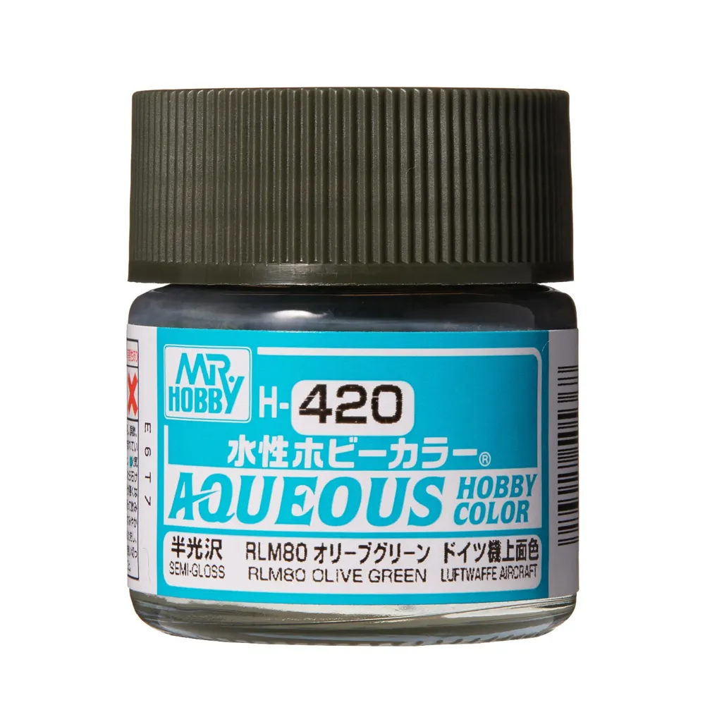 Gunze Aqueous Hobby Color H420 RLM80 olivová zelená (10 ml)